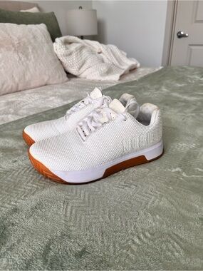 NOBULL White Mesh Trainers
